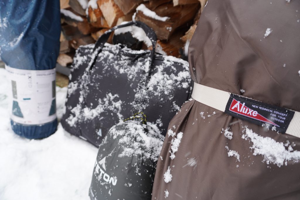 winter camping gear